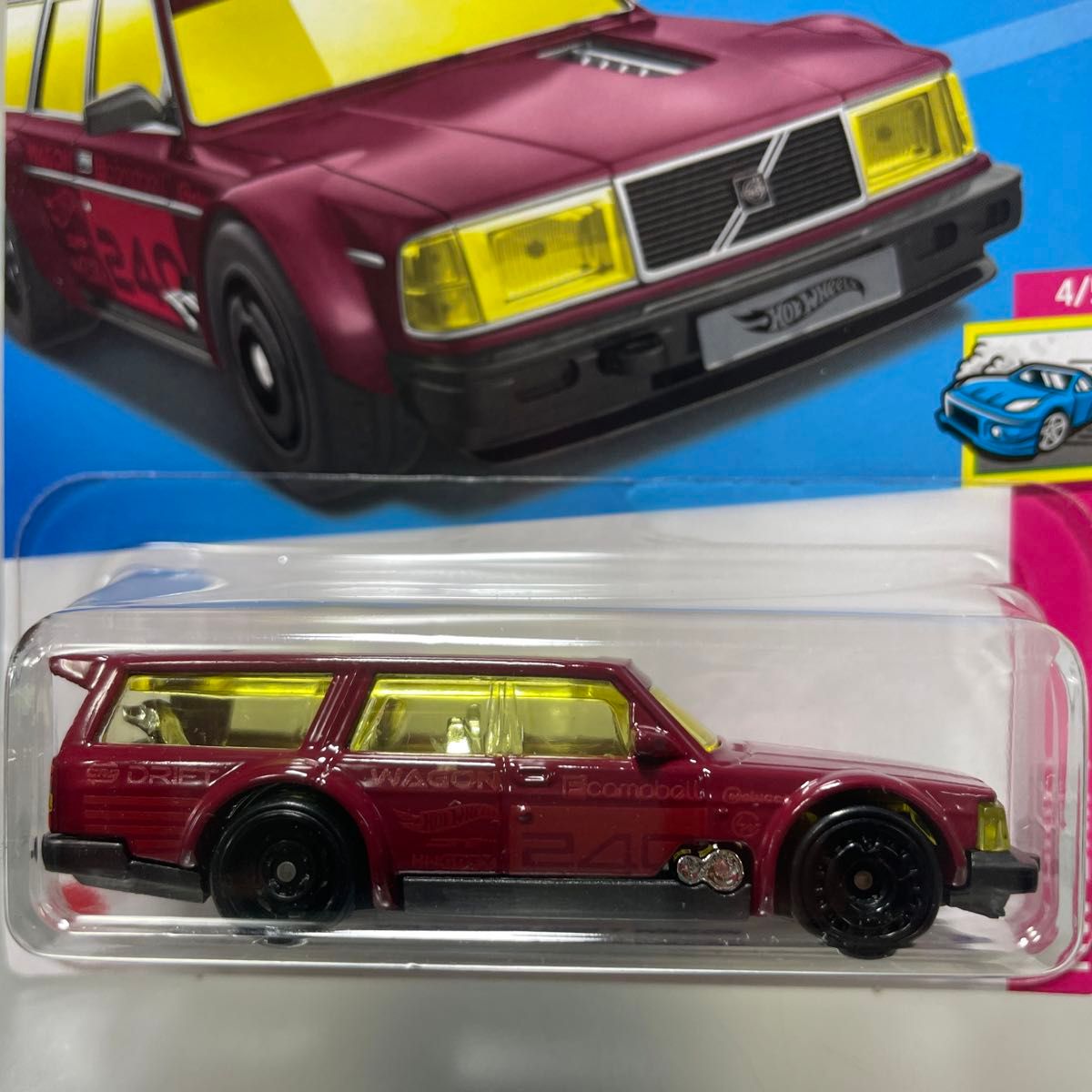 ホットウィール VOLVO 240 DRIFT WAGON ボルボ ドリフト ワゴン