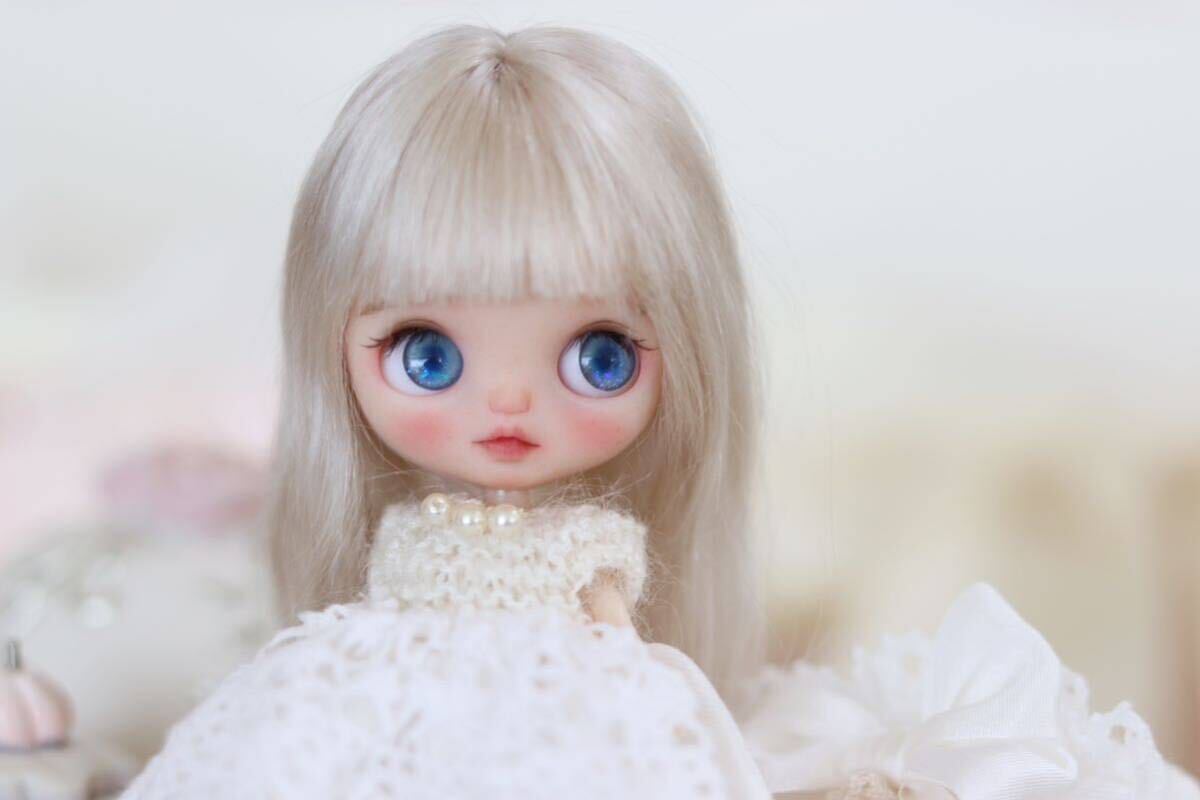 。 *☆Mary Dolly × bonbon poupee ☆*。小さなお姫様 カスタム プチブライス 本体+アウトフィットセット ミニチュア petite blytheの画像2