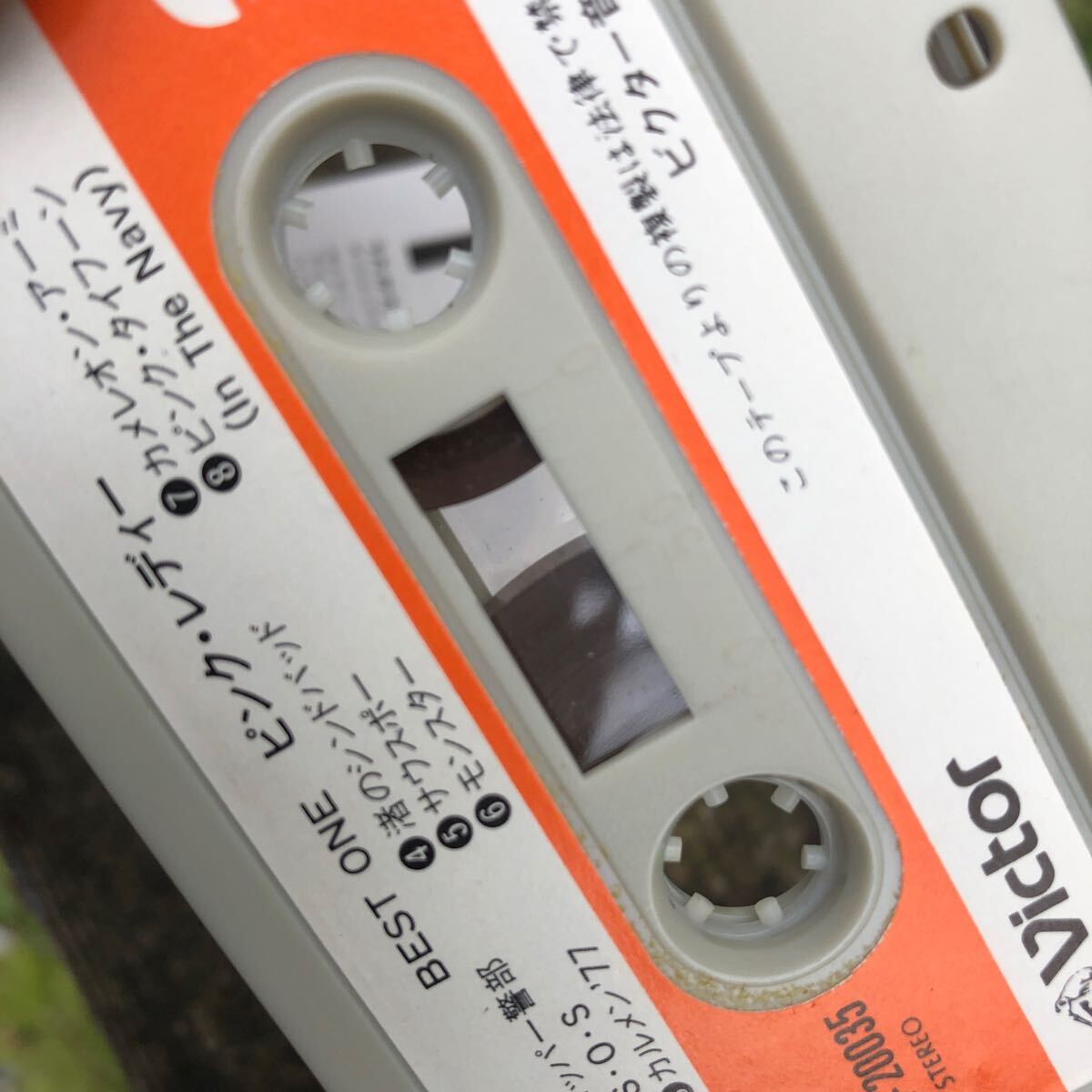 ピンクレディ− ベストワン うたかた カセットテープの画像9