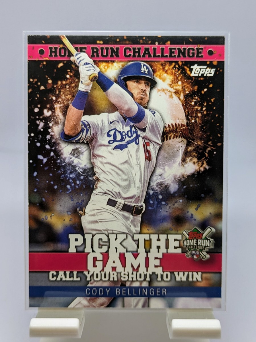 【1円スタート】2022 Topps Series 1 - Cody Bellinger Home Run Challenge Card / Dodgers 未使用の画像1