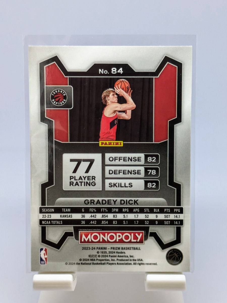 【1円スタート】2023-24 Panini Prizm Monopoly - Pascal Siakam SP Purple Wave 含 Raptors 4枚セット / GRADEY DICK RC 他_画像5