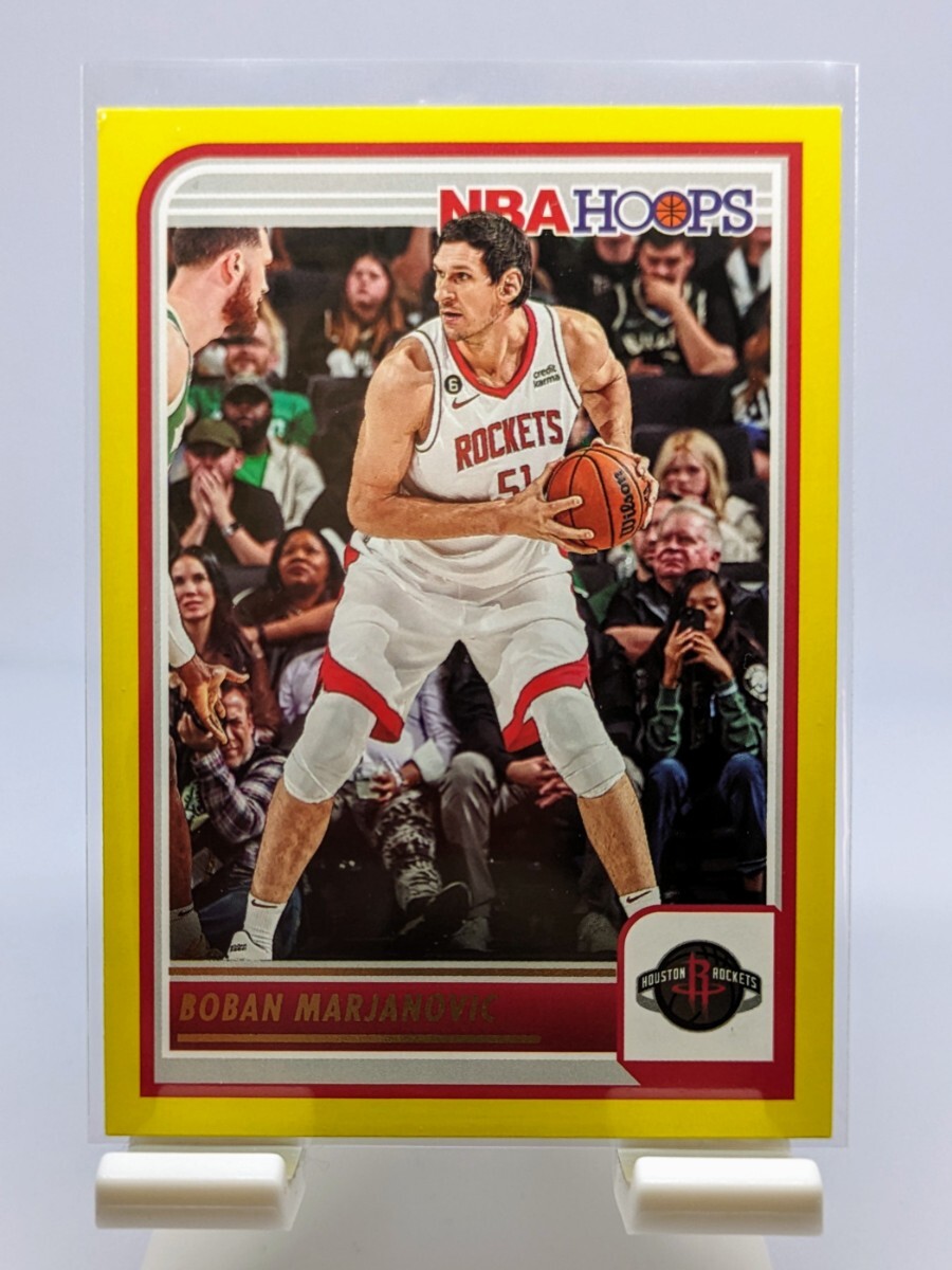 【1円スタート】2023-24 Panini NBA Hoops - BOBAN MARJANOVIC Yellow Parallel 含む Houston Rockets 7枚セット / CAM WHITMORE RC 他の画像2