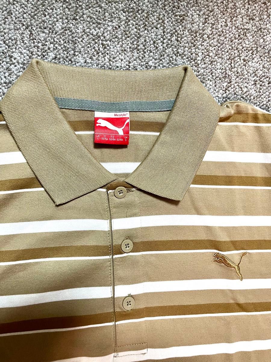 プーマ　半袖　ポロシャツ　Ｌ　 ゴルフウェア