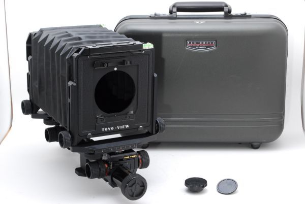 大判 [A- Mint] TOYO VIEW VX 125 Black 4x5 Large Format Field Camera From JAPAN 8698