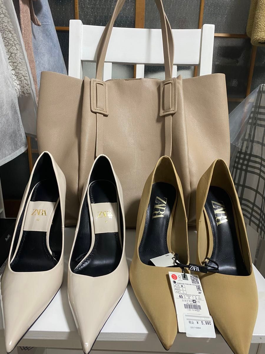 ZARA  パンプス  靴　トートバッグ　まとめ売り