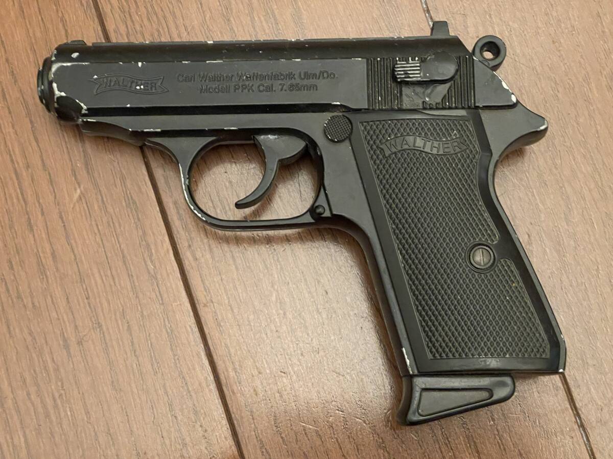 東京マルイ　Cz75　銀ダン　ポリスピストル　PPK　オートマグ　ライター　エアガン　18歳　10歳以上　完全ジャンク品　4丁セット_画像9