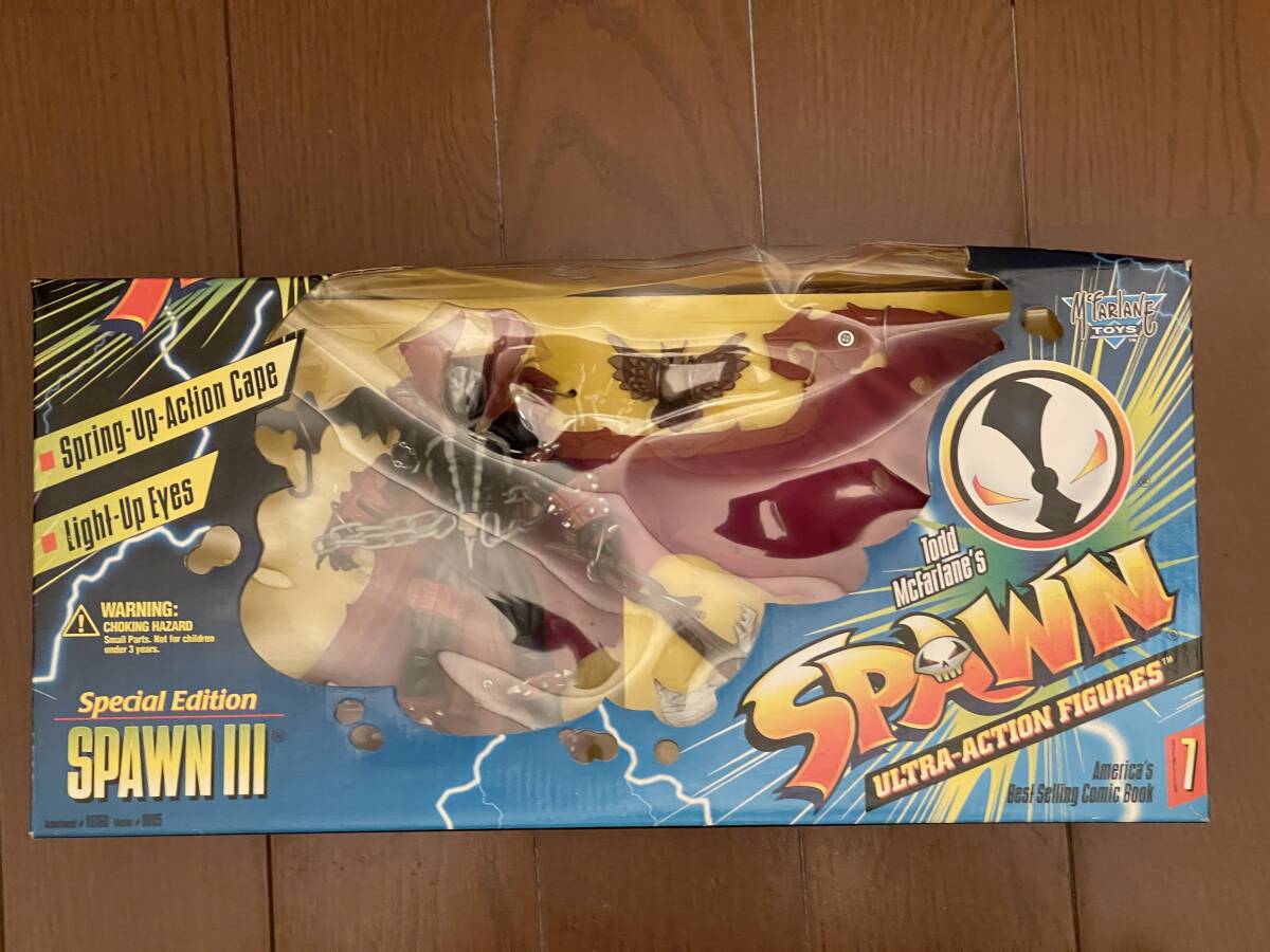 SPAWN Spawn фигурка не использовался б/у товар 5 шт. комплект Spawn Spawn Night over to cut др. mak мех Len игрушки 