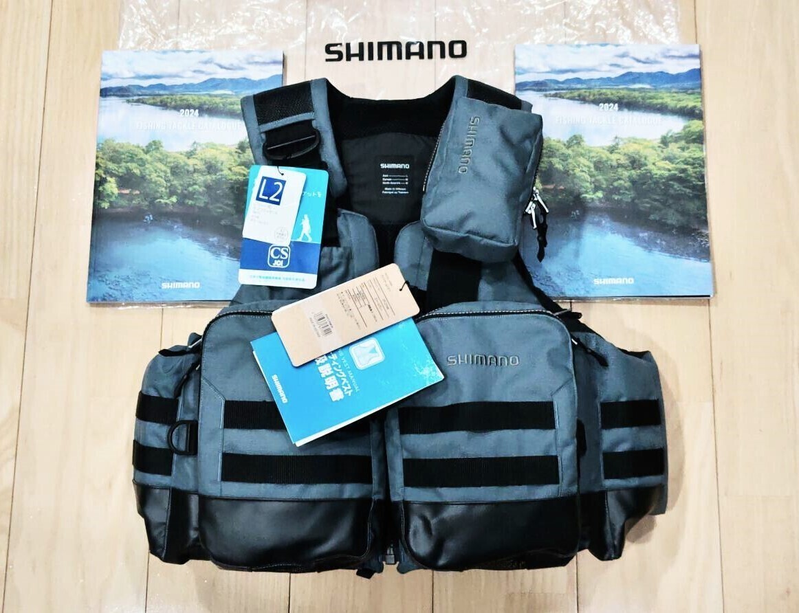  Shimano VF-274Wakto игра лучший новый товар современная модель M storm серый .Y37400 BOA Fit система спасательный жилет спасательный жилет SHIMANO