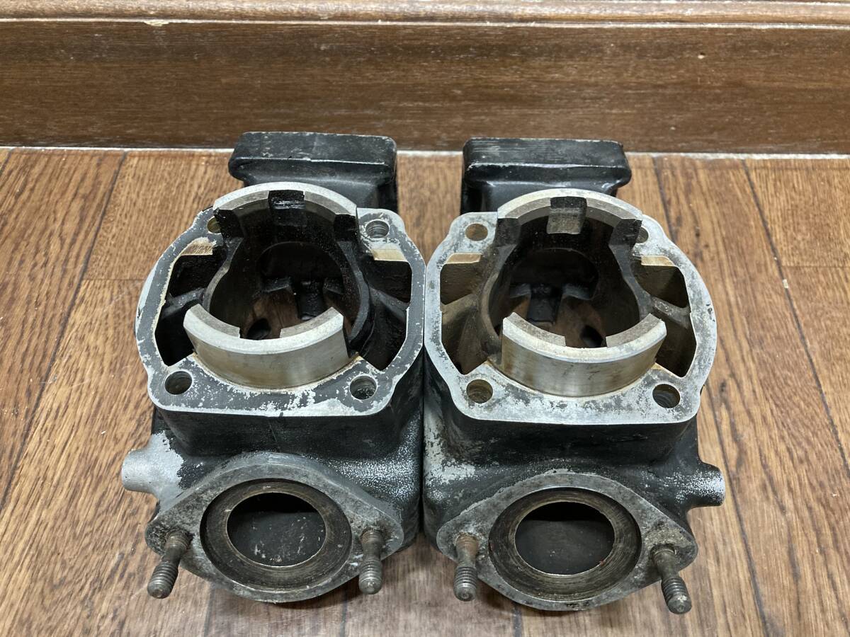 RZ250 RZ350 4L3 4U0 純正 シリンダー & ピストン & シリンダーヘッド エンジン セット RZ250 初期型 4L3 4UO　_画像7