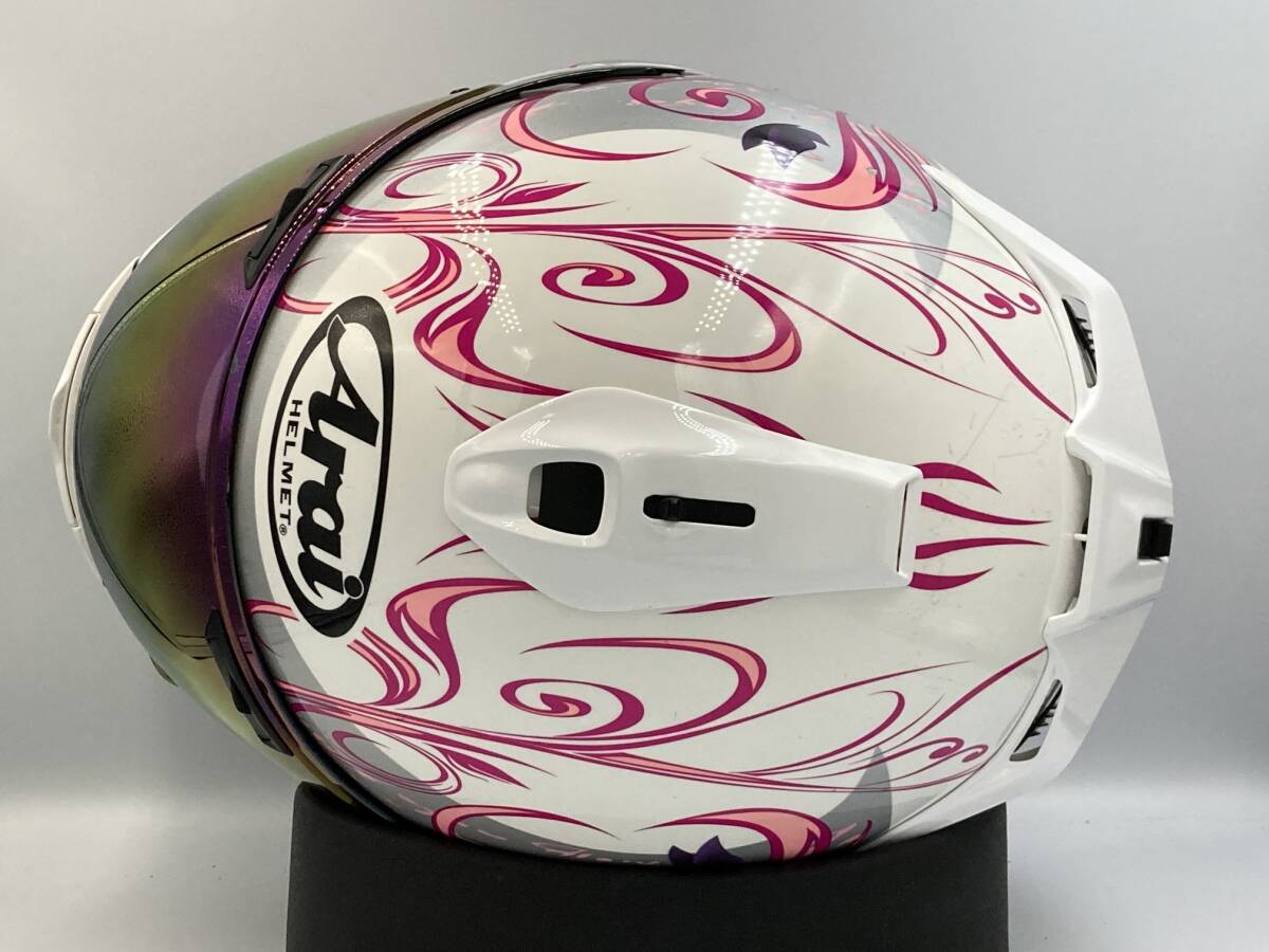 Arai ARAI VECTOR-Xbekta-X STYLE PINK стиль розовый L размер зеркало защита имеется!!