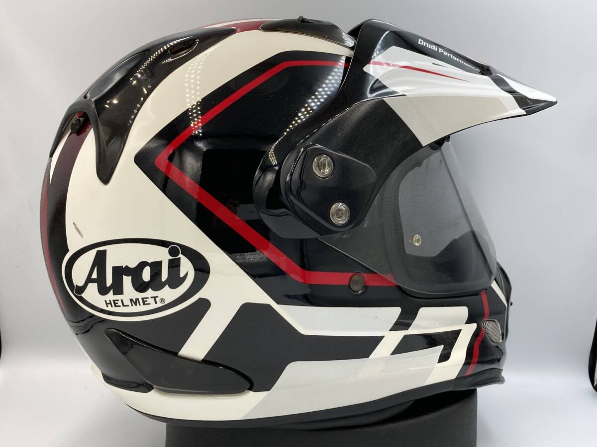 Arai アライ TOUR-CROSS3 ツアークロス3 DETOUR デツアー レッド XLサイズ 程度良好!!_画像4