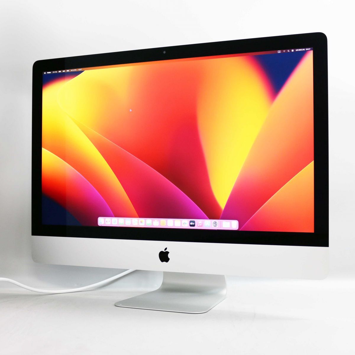 1円スタート Apple iMac (Retina 5K, 27インチ, 2019) (Core i5-8500/メモリ32GB/SSD28GB+HDD1TB(Fusion Drive)/macOS 13)_画像1