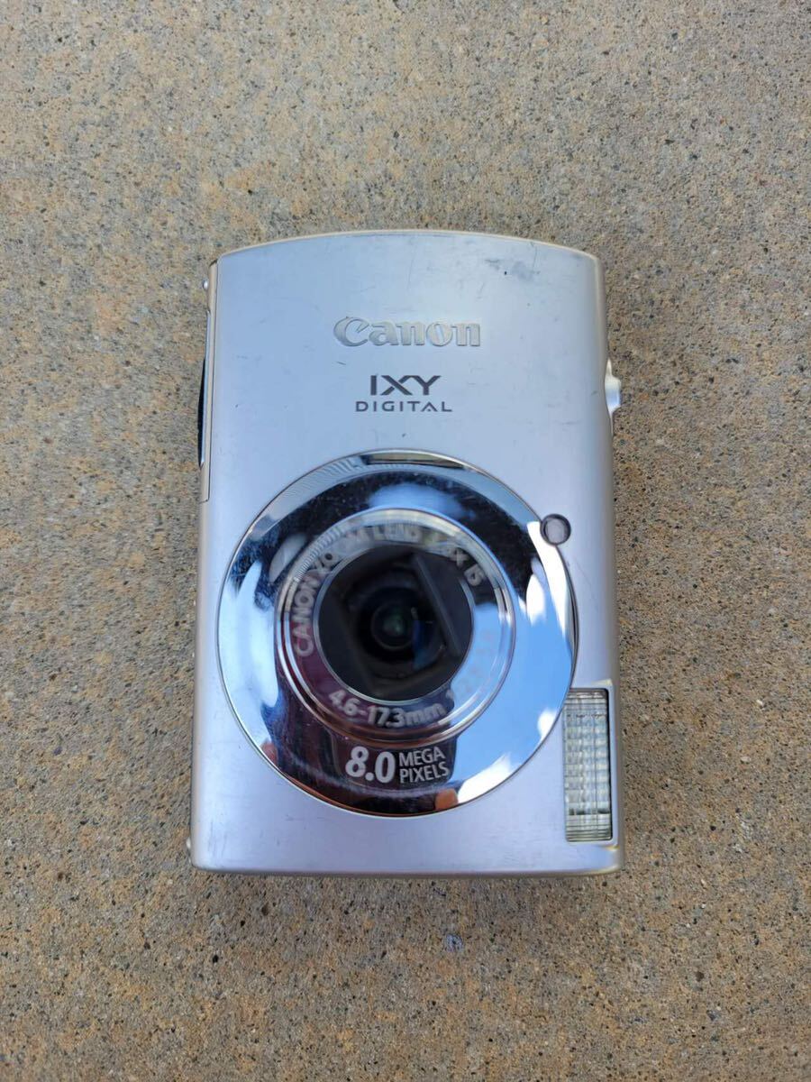Canon IXY DIGITAL★コンパクトデジタルカメラ 動作未確認☆キャノン シルバー 910IS (0.1)_画像1