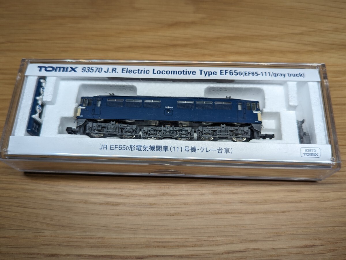 TOMIX 93570 JR EF650形電気機関車【新品未使用品】 Yahoo!オークション - TOMIX 93570 JR EF65 0形電気機関車(111