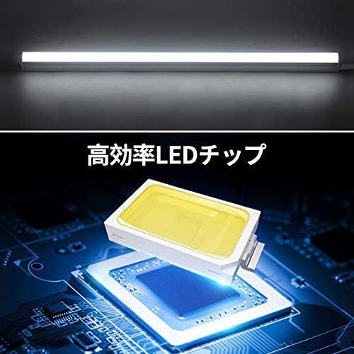 40W形/昼光色/6本 LED蛍光灯 40W形 器具一体型LED蛍光灯 T5 LED 直管 18W led 6000K-6500K 昼光色 耐高温 取付簡単 バーライト ベースライの画像2