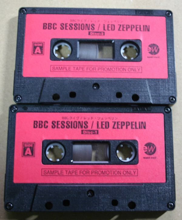 プロモ・カセット2本：レッド・ツェッペリン「BBCライヴ」LED ZEPPELIN、天国への階段の画像3