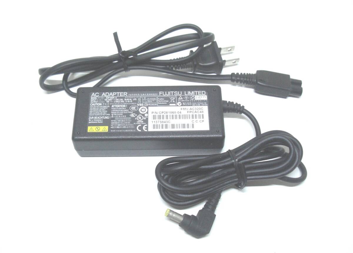 [ prompt decision * free shipping ]Fujitsu AC power supply adaptor FMV-AC320C ADP-60ZH A LIFEBOOK power supply adaptor [ operation goods ]