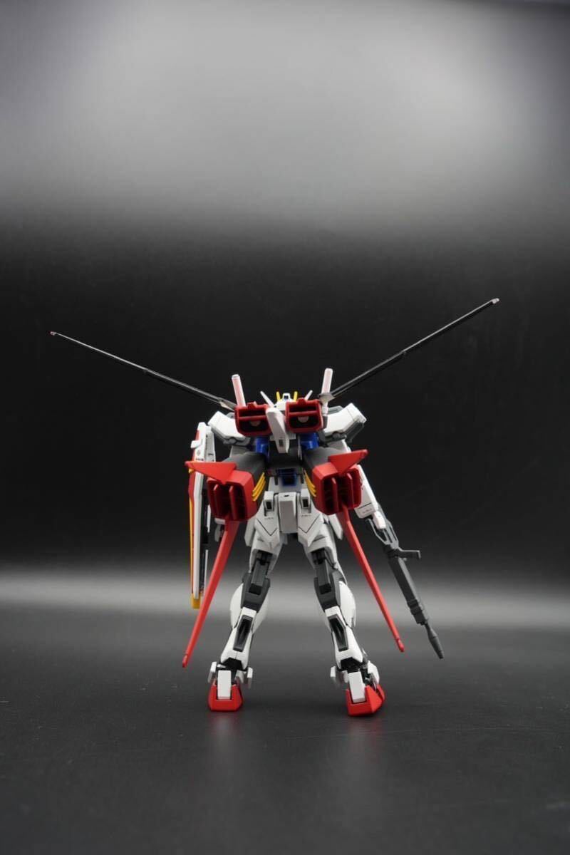 ガンプラ HGCE GAT-X-105 エールストライクガンダム 塗装改修完成品_画像9