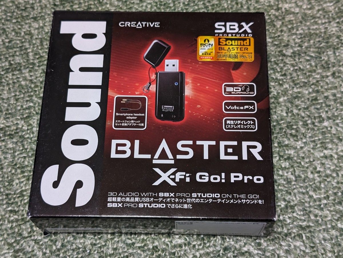 creative Sound Blaster X-Fi Go! Pro r2（未開封新品）