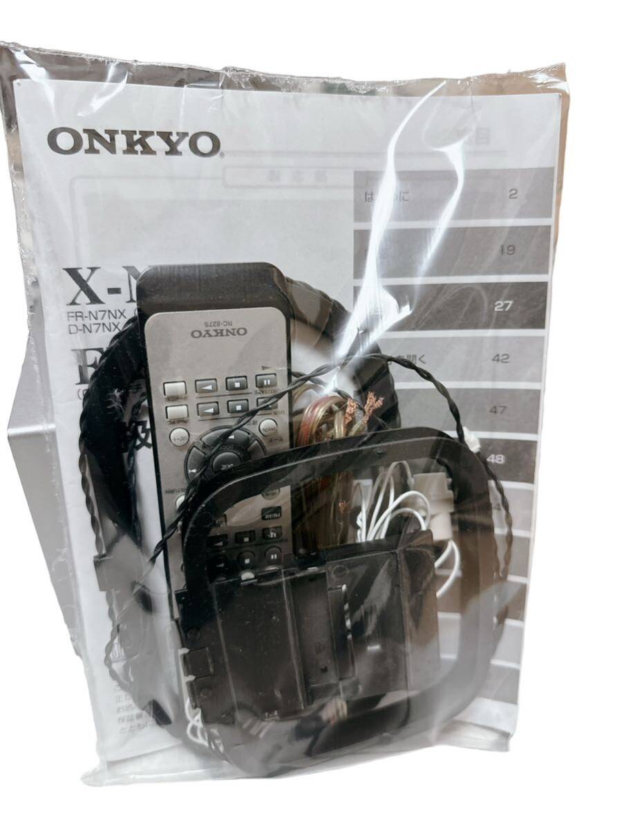 ONKYO FR-N7NX CD/MDチューナーコンポ　リモコン付き　その他付属品あり_画像7