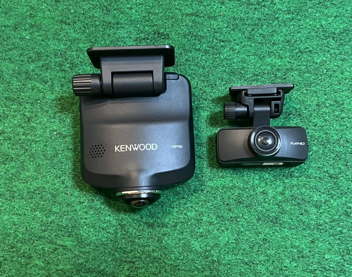 KENWOOD ケンウッド ドライブレコーダー ドラレコ DRV-C770R 360°撮影対応2カメラドライブレコーダー『2022年製』　16GB SDカード付き_画像4