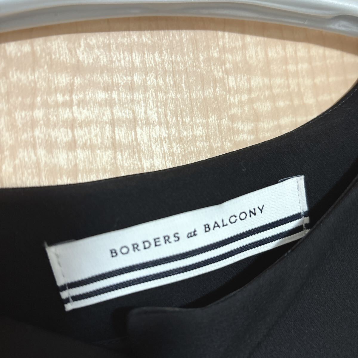 状態良 BORDERS at BALCONY BALLON SLEEVES TOP ボーダーズ 状態良 BORDERS at BALCONY BALLON SLEEVES TOP ボーダーズ