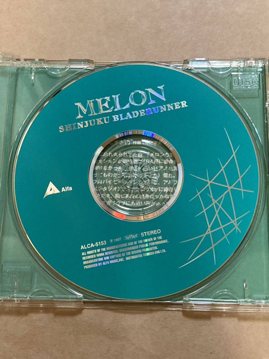 MELON SHINJUKU BLADERUNNER CD 帯付　メロン　中西俊夫　佐藤チカ_画像4