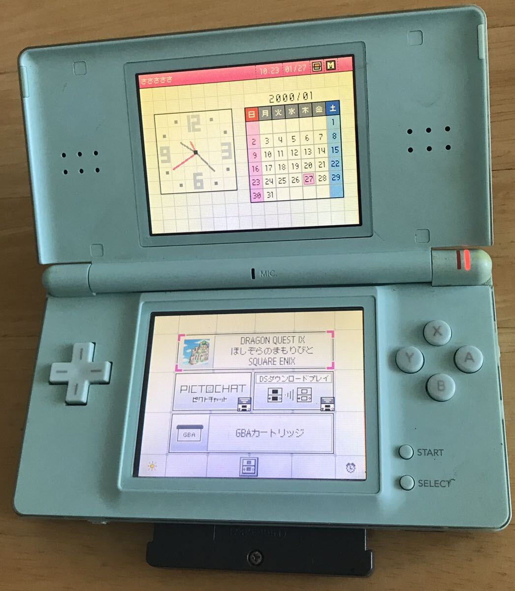 【動作確認済み】Nintendo DS Lite 任天堂 ニンテンドーDS Lite アイスブルー