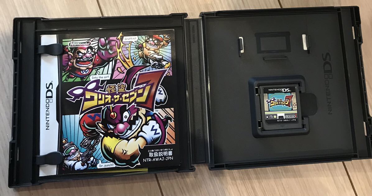 【動作確認済】　怪盗ワリオ・ザ・セブン　ワリオザセブン7 NINTENDO ニンテンドー