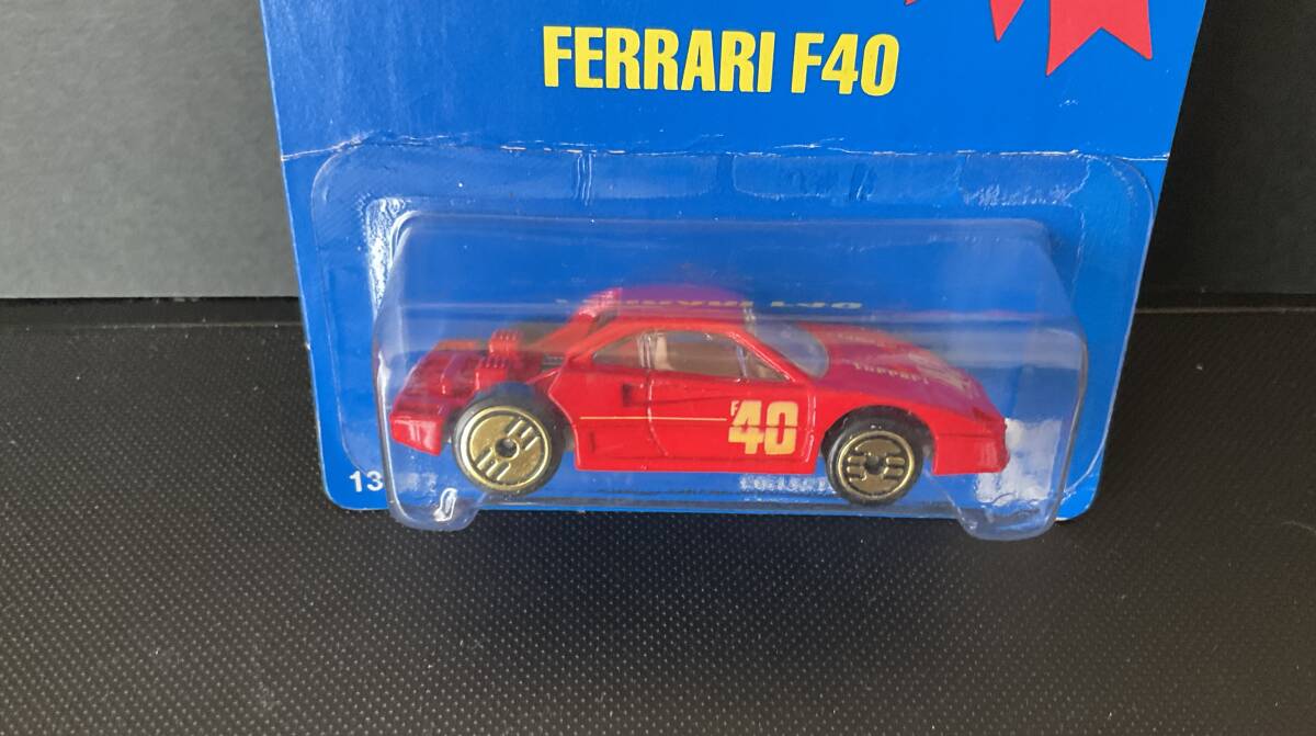 珍品　エンジンフード無し　1991年ホットウィール　フェラーリF40 赤色　エラー品_画像2