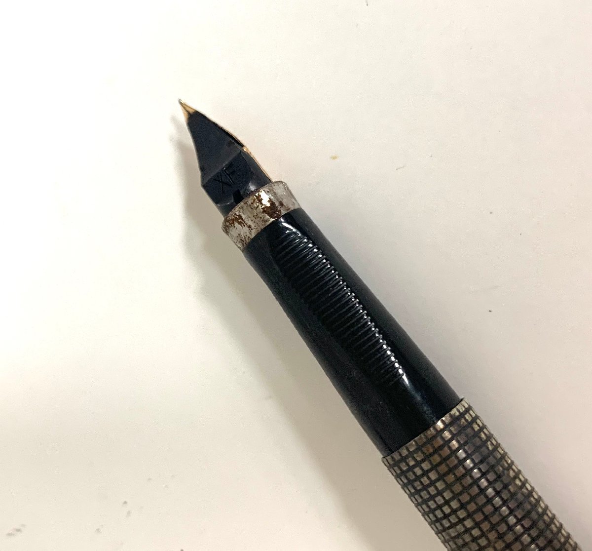 □【中古品】3-12 PARKER 万年筆 パーカー 14K STERLING 箱付き インク切れ □埼玉戸田店_画像7