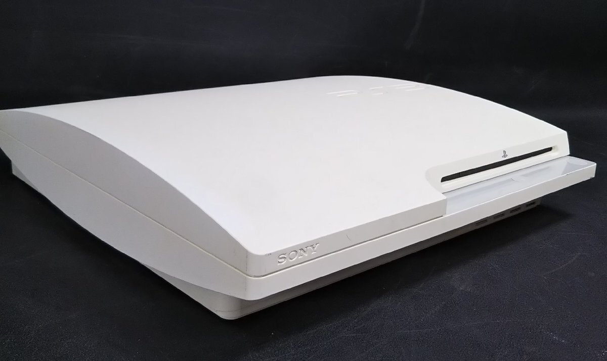 □ジャンク PlayStation3 CECH-3000A 本体のみ プレイステーション3 PS3 ホワイト 現状品□埼玉戸田店_画像5