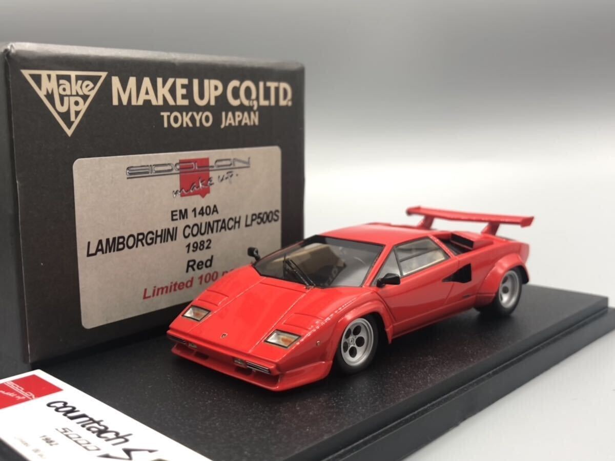 1/43 Make Up メイクアップ EIDOLON アイドロン Lamborghini Countach ランボルギーニ カウンタック LP500S 1982 EM140A Limited 100pts_画像1