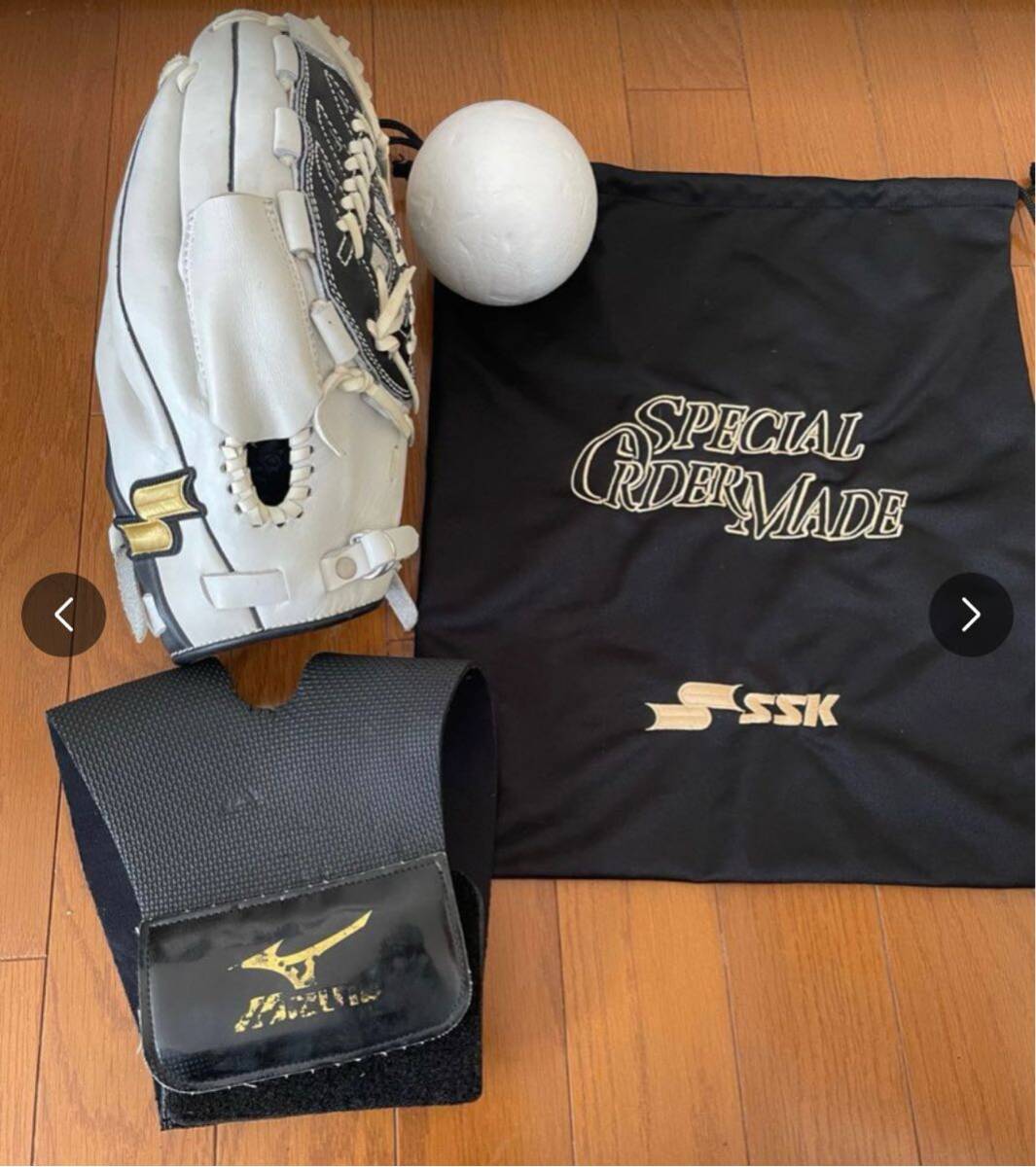 未使用品 SSK 軟式 スペシャルオーダーグローブ