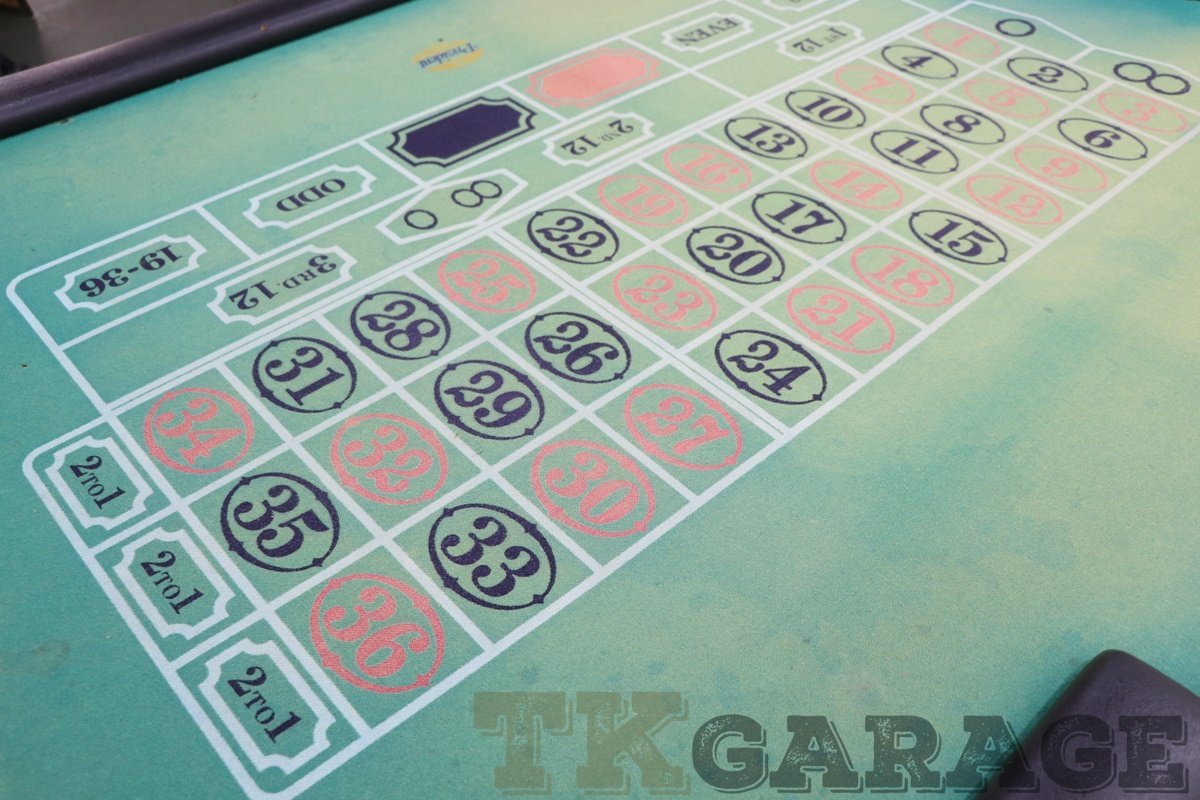 1900062010 MGM マツイゲーミング カジノ ルーレット台 セット 現状品 TKGARAGE U_画像4