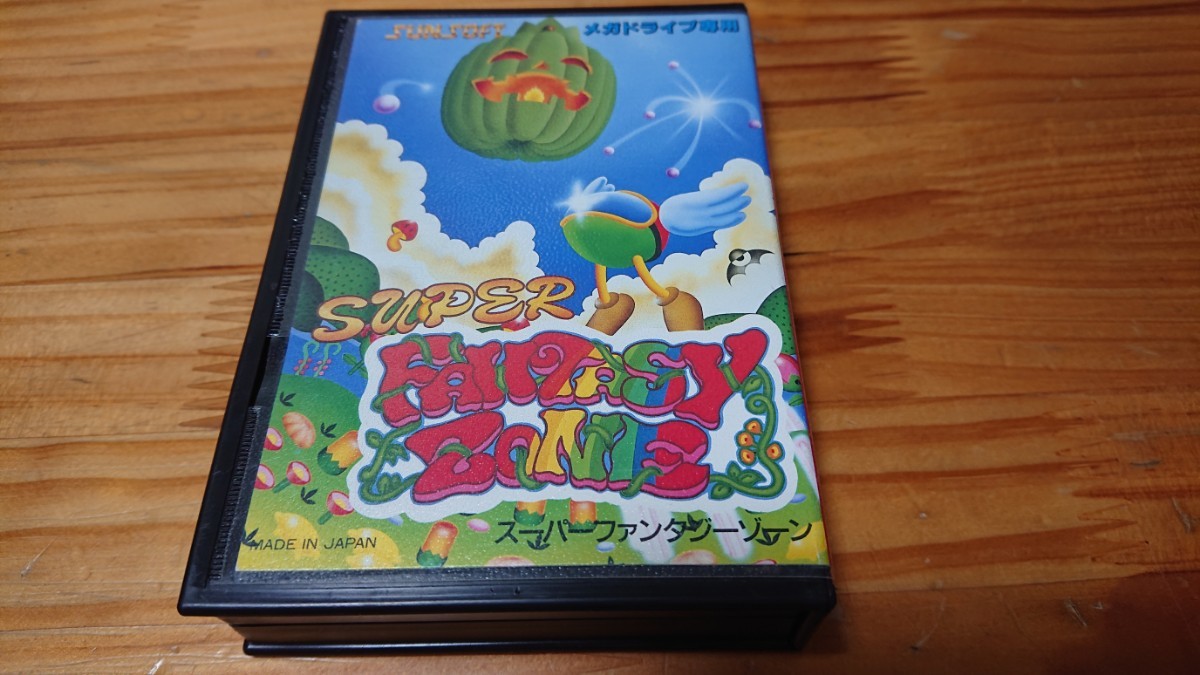  Mega Drive super fantasy Zone box opinion equipped including in a package possible 