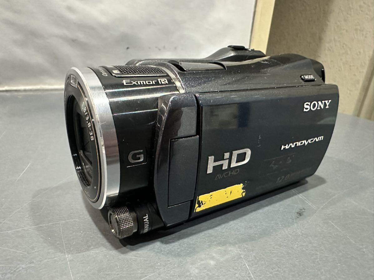 ★動作品★ ソニー SONY HDR-XR550V ビデオカメラレコーダー ハンディカム ブラック 本体のみ 録画再生確認済みの画像1