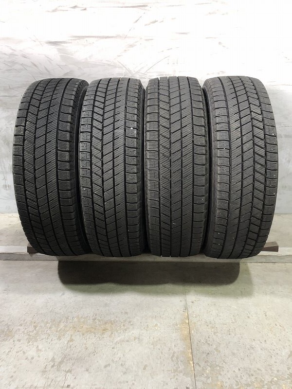 バリ山★保管袋付★(PW6A015) 185/65R15 88Q BRIDGESTONE BLIZZAK VRX3 2022年 4本 スタッドレスタイヤ 送料無料_画像1