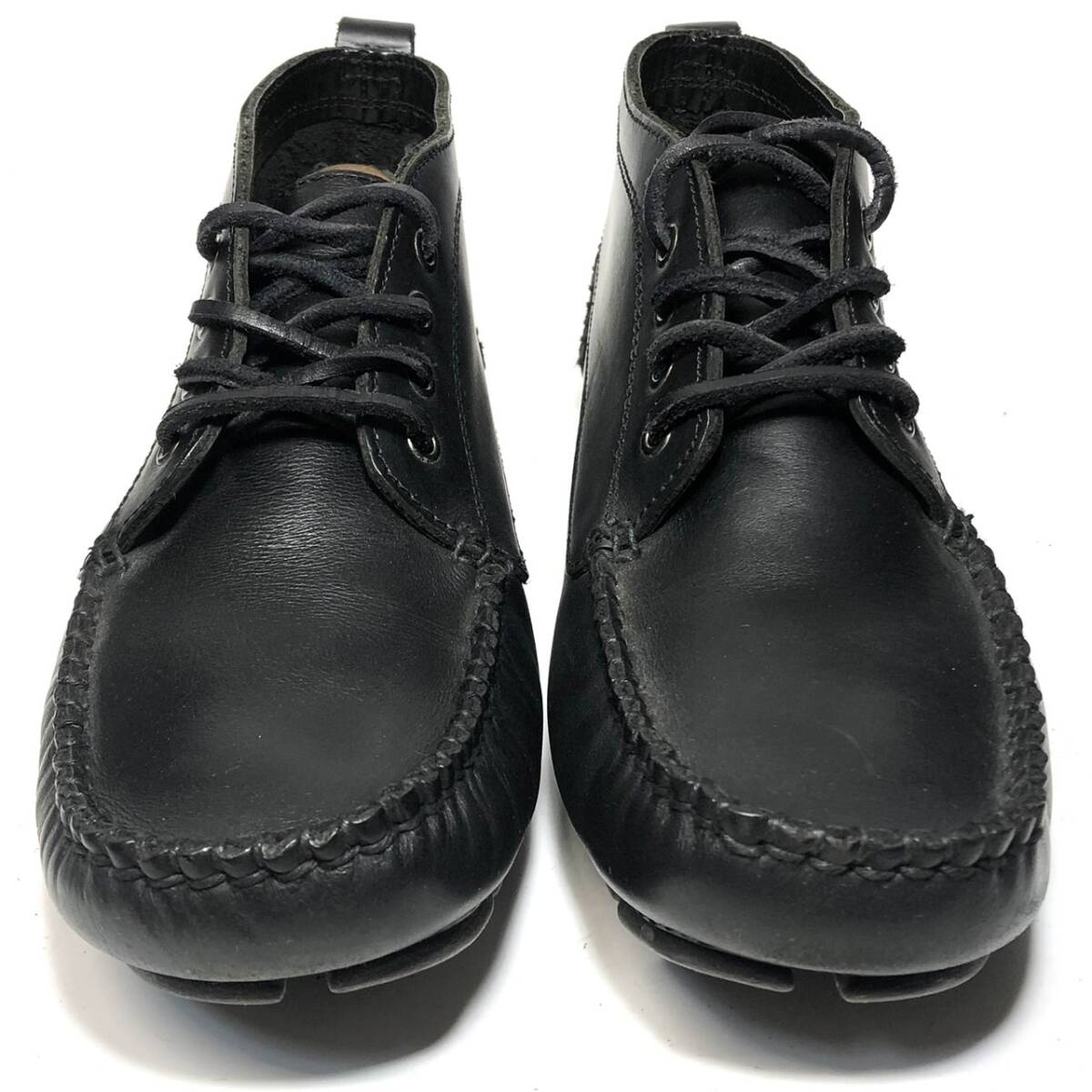  контрольный BC016■HAWKINS SPORT 40  около 25cm-25.5cm  черный   черный   дека  обувь    hawkins   кожаная обувь   кожа   обувь    натуральная кожа   повседневный   подержанный товар  *E7