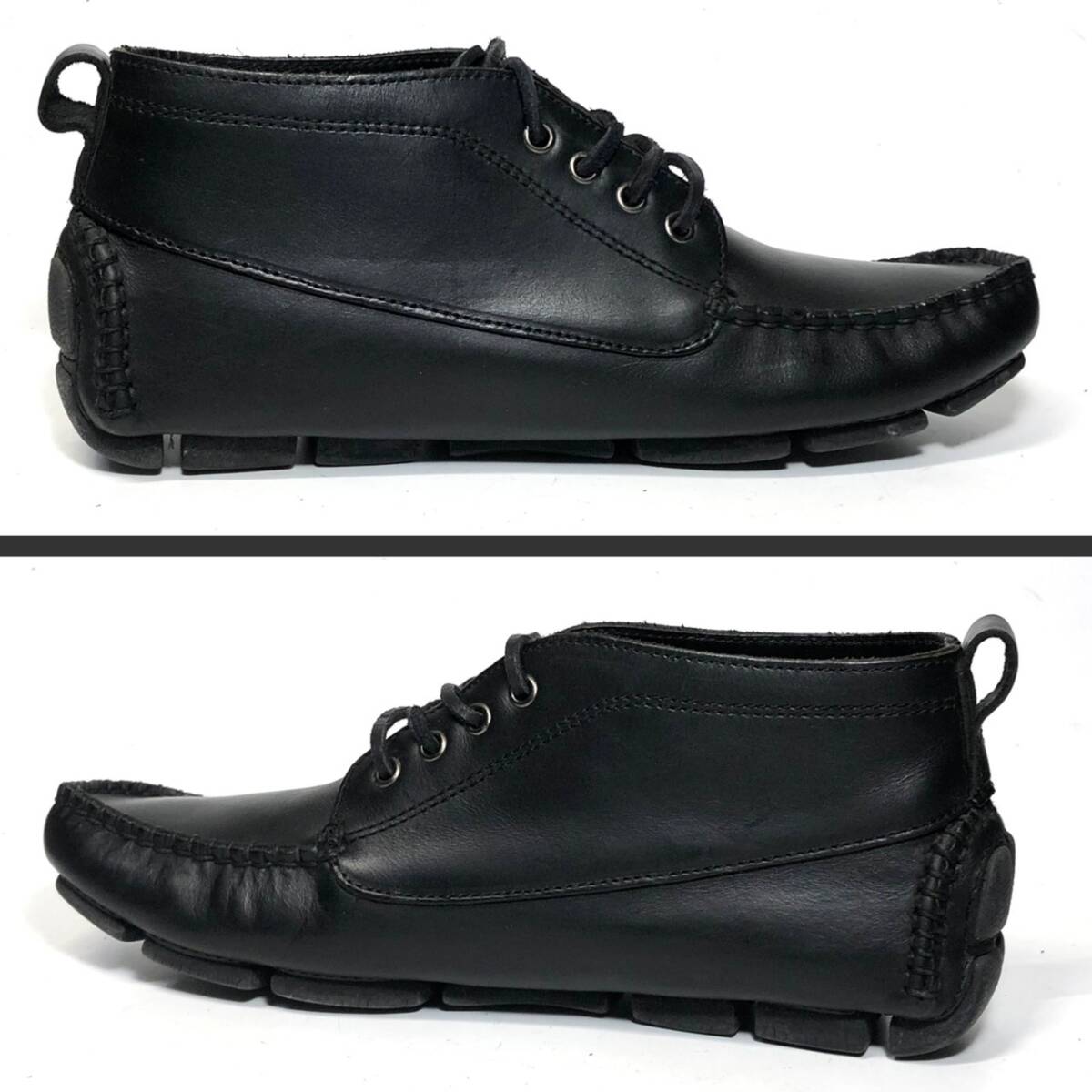  контрольный BC016■HAWKINS SPORT 40  около 25cm-25.5cm  черный   черный   дека  обувь    hawkins   кожаная обувь   кожа   обувь    натуральная кожа   повседневный   подержанный товар  *E7