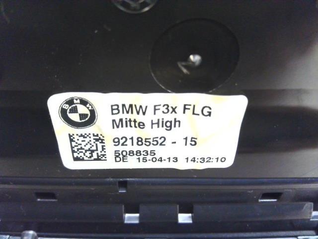 BMW 3シリーズ LDA-3D20 「エアコン吹出口」 300 9218552-15 F30 320d Mスポ センター yatsu_画像3