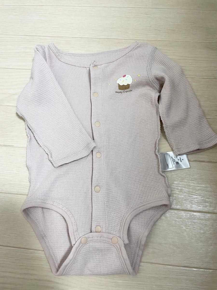 3枚セット ベビー服　ロンパース　70サイズ　ボディスーツ 肌着 長袖　春　ベビー服　