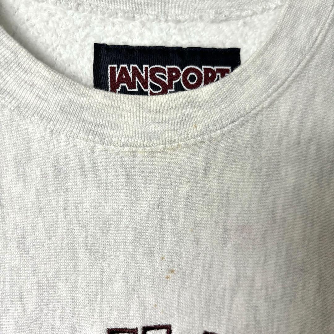 90s USA製 JANSPORT リバースウィーブ スウェット M S3101_画像5