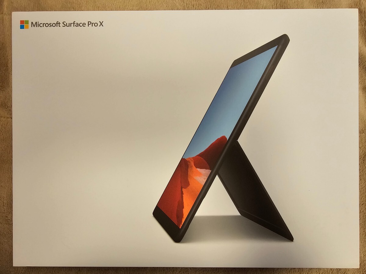 Surface Pro X Microsoft SQ1 メモリー16GB ストレージ256GB ブラック QFM-00011_画像1
