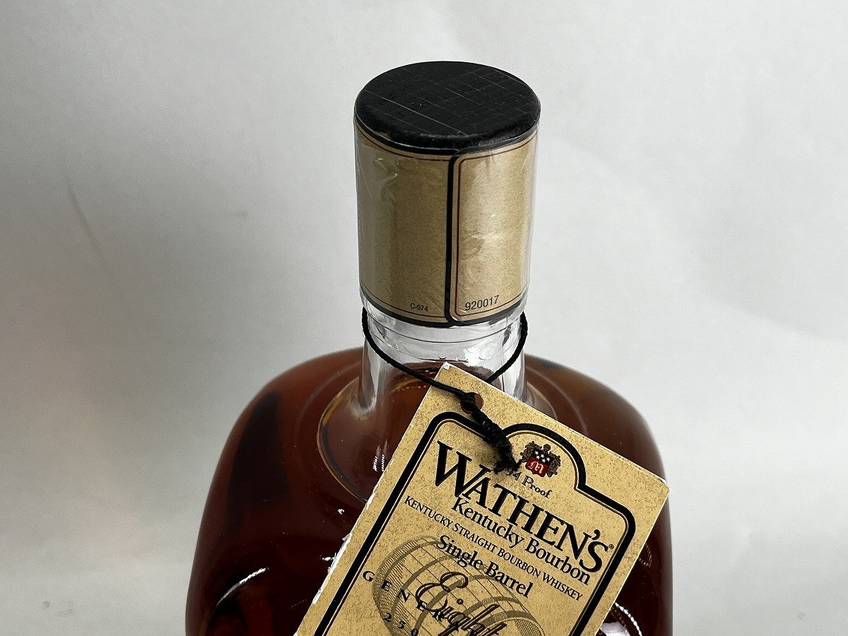 WATHEN’S Single Barrel ワッセンズ シングルバレル GENERATIONS バーボン ウィスキー 750ml[327881_画像3