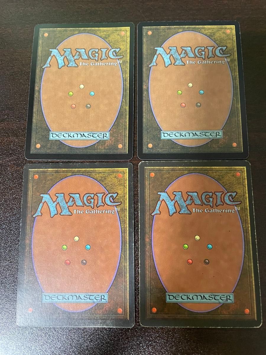 MTG Magic the Gathering ALL 英語 Force of Will/意志の力 4枚1セット(1枚サイン入り)