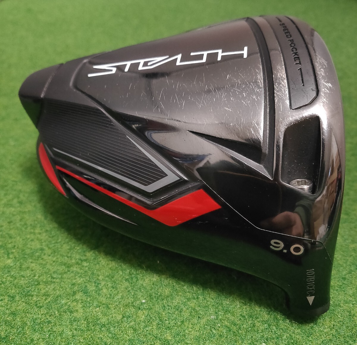 TaylorMade STEALTH DRIVER 9.0° ヘッド ＋ ヘッドカバー テーラーメイド ステルス ドライバー ヘッドのみ 日本仕様 送料無料_画像3