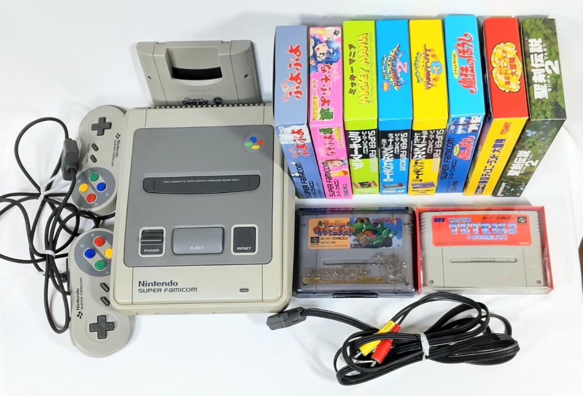  nintendo Super Famicom +SF game soft 10ps.@ summarize ( Junk )