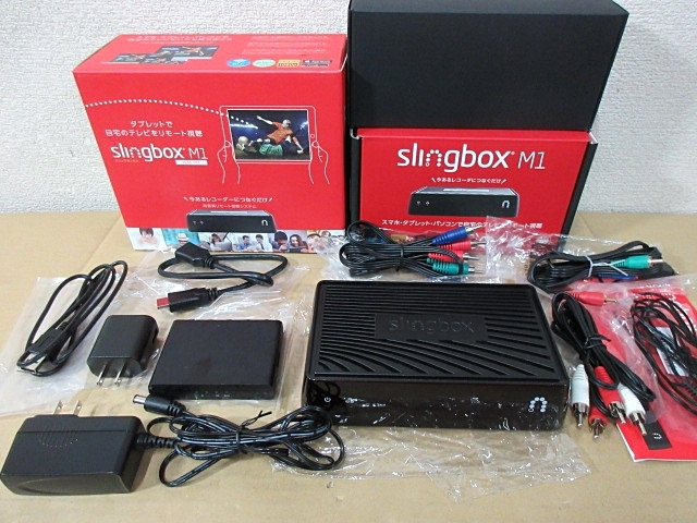 S5640 ジャンク Slingbox M1 HDMI SET 高画質リモート視聴システム 付属品確認済 通電確認済 動作未確認 現状渡し_画像10