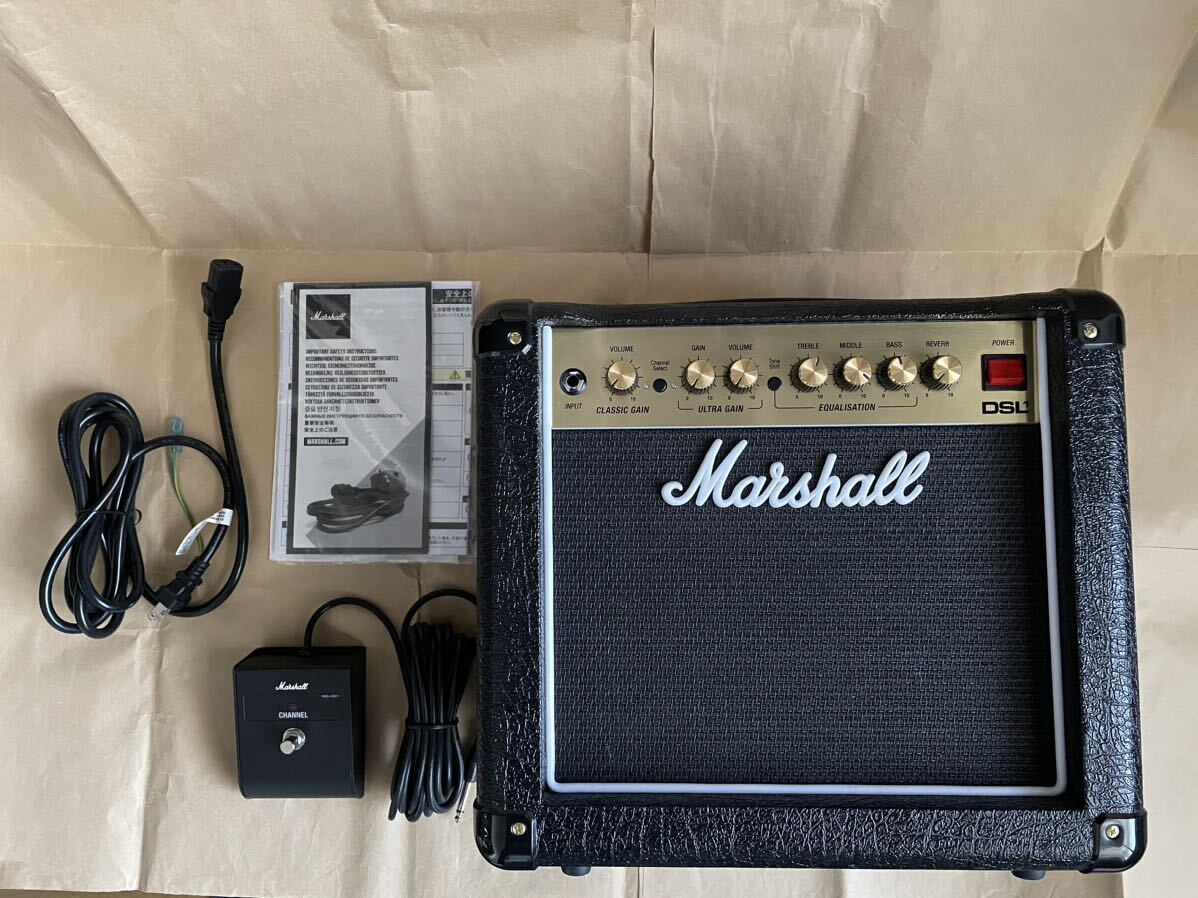 Marshall DSL1C 真空管コンボアンプ reverb付き チューブアンプ 1wの画像3